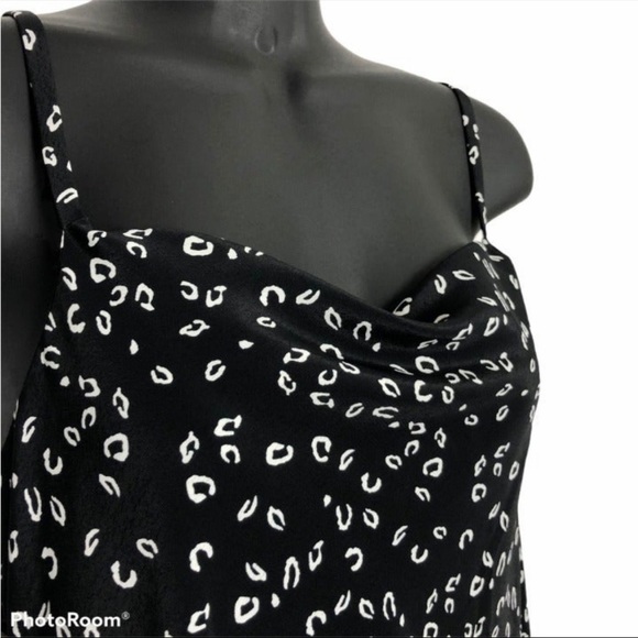 Dippin Daisys | Black Cheetah Print Midi Dress - Picture 11 of 12